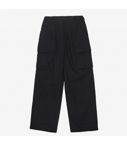 CARGO PANTS NISHIJIN Black