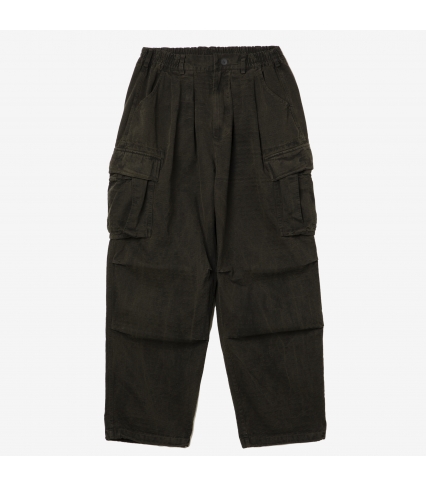 CARGO PANTS WIDE DYED Dark Khaki