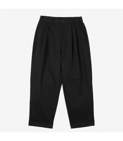 WIDE PANTS HEAVY Black