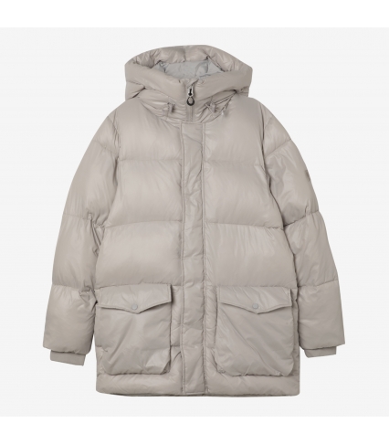 FW24 PUFFER LONG Misty Grey