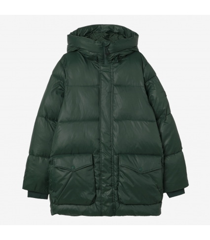 FW24 PUFFER LONG Pine Green