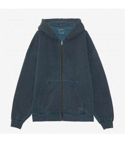 ZIP GARMENT DYED Blue