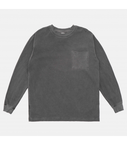 SS24 LS GARMENT DYED Grey