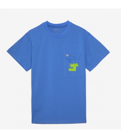 SS24 TS POCKET NATURE Blue